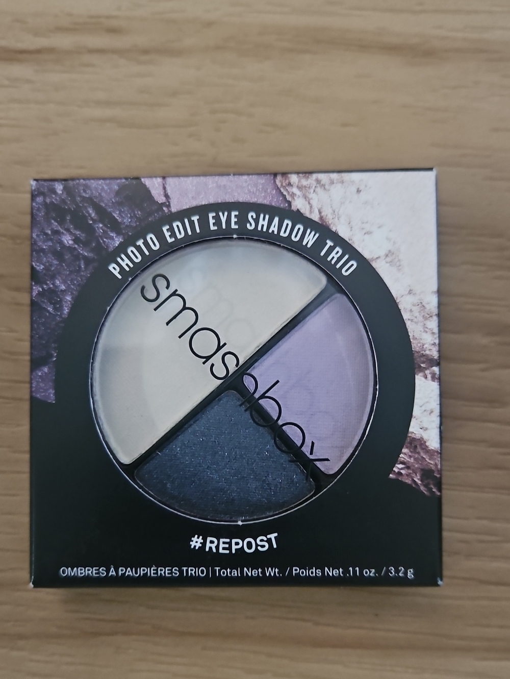 Smashbox Photo Edit Eye Shadow Trio - White, Lavender, Charcoal